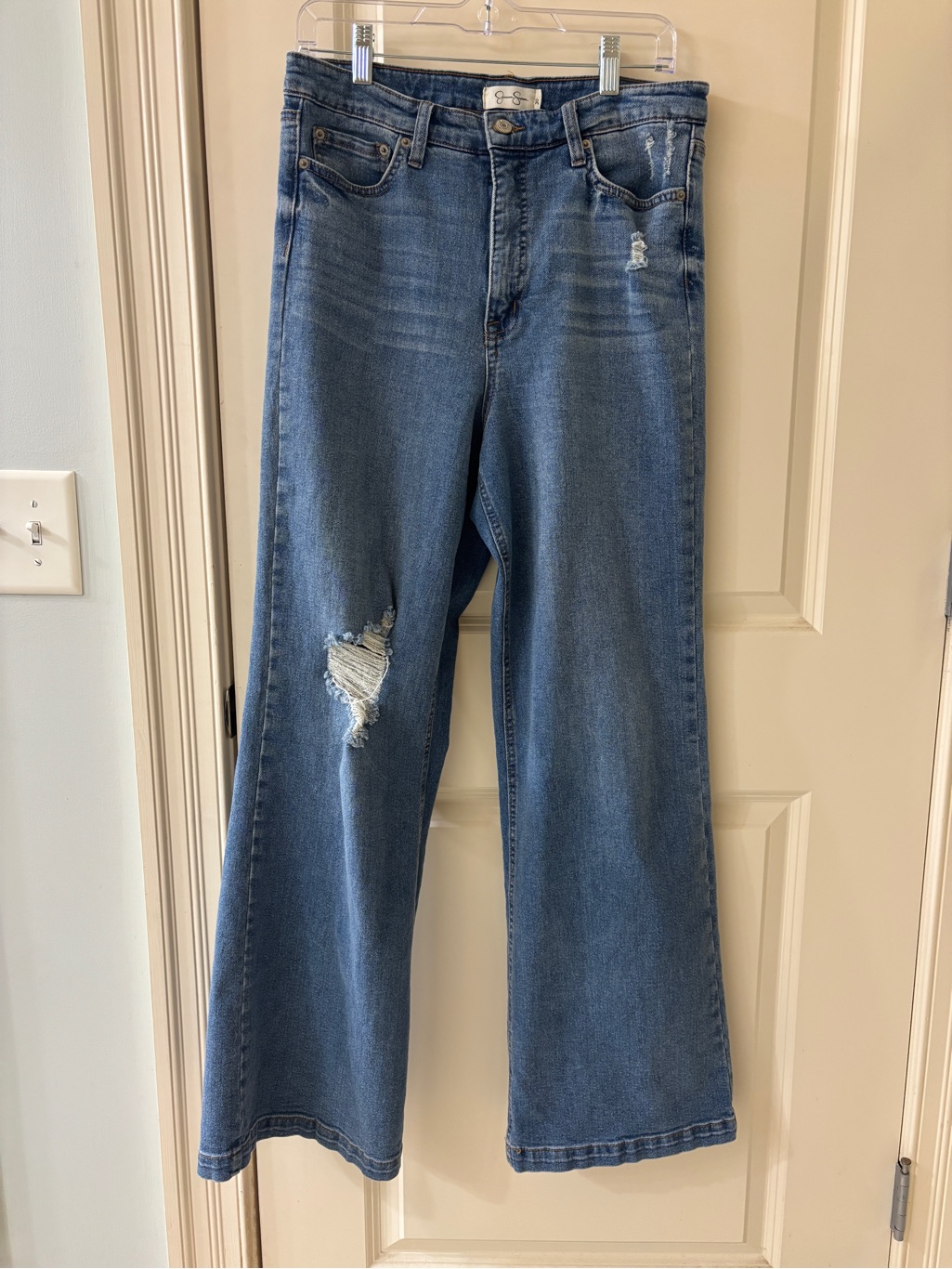 Jessica Simpson Jeans Wide Leg / Flare | Size 30 | Medium Wash
